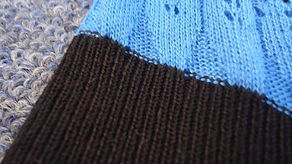 2013春夏新品 彩虹條紋V領(lǐng)針織鏤空開衫，引領(lǐng)多彩風(fēng)尚